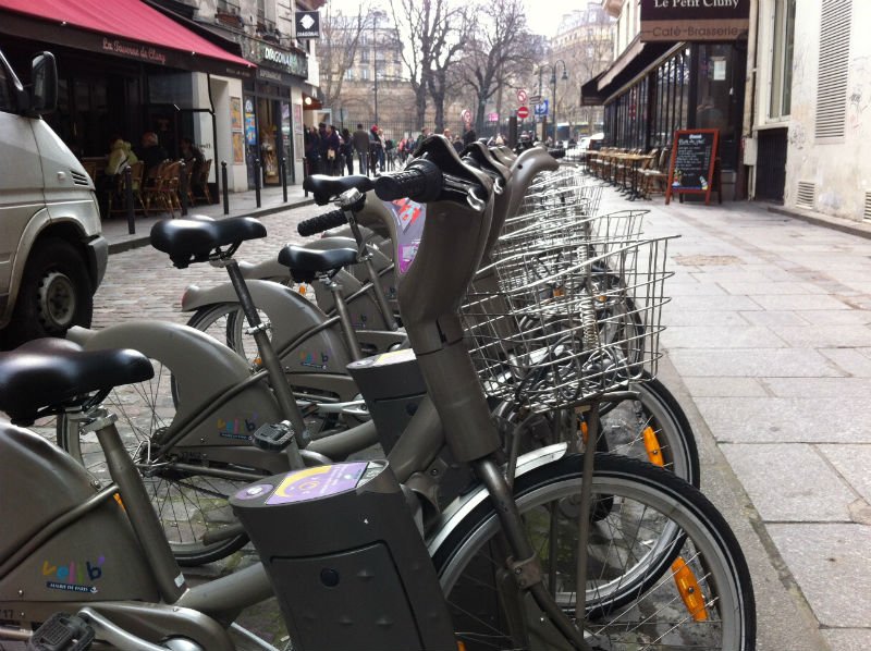 Velib - Bicicletas en Paris - Francia Cicloturismo