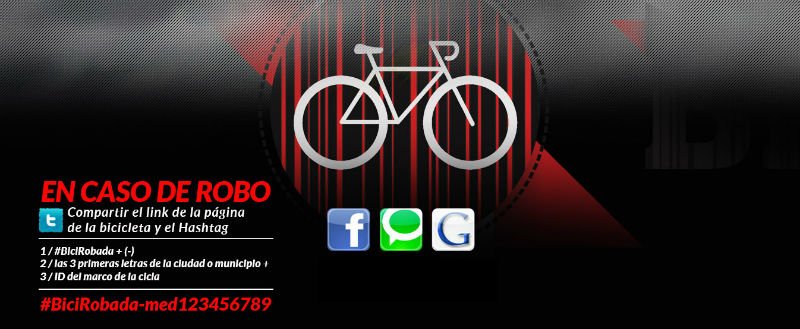 Registro de bicicletas en Colombia - BiciRegistro Gratuito - Robo de bicicletas