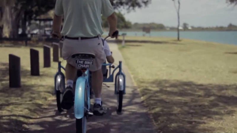 Las bicicletas protagonizan una historia de amor - bike chair