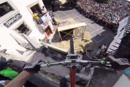 Kelly McGarry en el Taxco Urban Downhill
