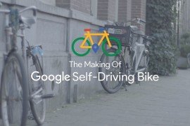 La bicicleta de google que se maneja sola es falsa